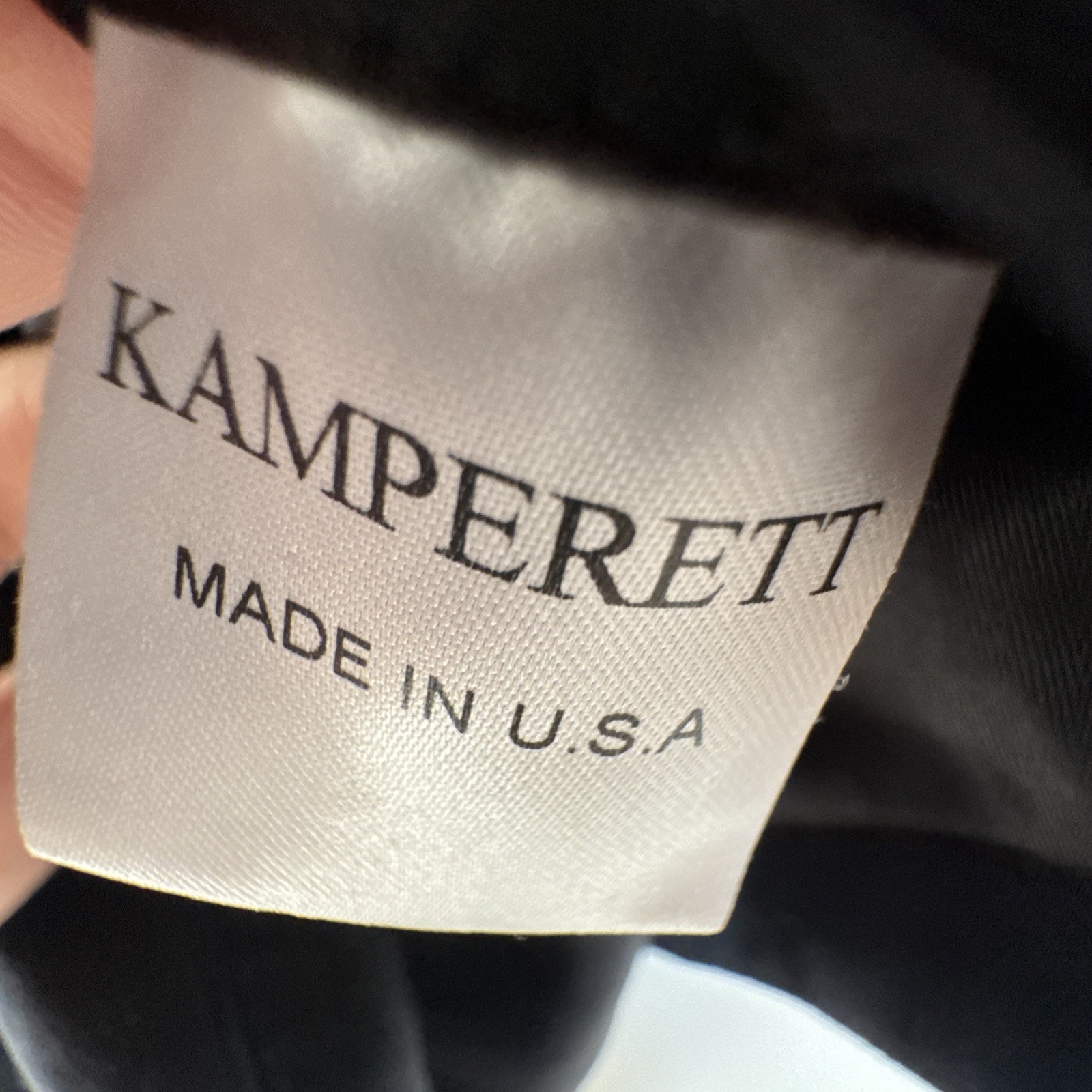 Kamperett X Anaise The Uniform Wool Black Vest Size Medium — image 4 of 8